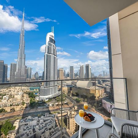 Smartstay At Burj Royale - Full Burj Khalifa View - Brand New Luxury Apartments Дубай Экстерьер фото